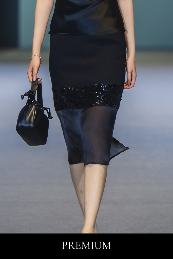 Rebbell Mesh Split Skirt